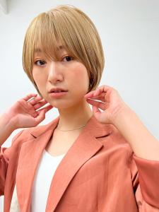 【長谷川】大人のブロンドショートボブ - air-YOKOHAMA掲載