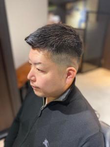 ワンセクションアップバンクショート - BARBER-BAR 四谷店掲載