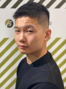 ワンセクションアップバンクショート - BARBER-BAR 四谷店掲載