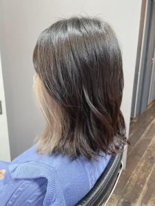 ミルクティーインナーカラー・ミディアムボブ - hair＆make egerie掲載