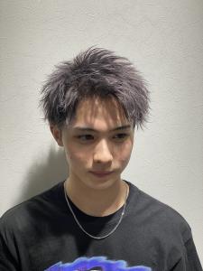 メンズヘア整形スパイラルパーマ波巻きツイストメンズパーマ髪型 - メンズヘア整形サロン GOALD 渋谷本店掲載
