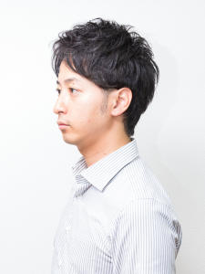 メンズ　ショート【 アップバング × 刈り上げ】 - HAIR GENTIL掲載