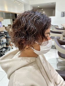 【波巻きパーマ】ミディアムヘアも似合います　Ash十日市場店 - Ash 十日市場店掲載