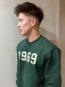 外国人風フェードショート - curro 六本木掲載