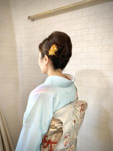 訪問着着付け＆ヘアセット