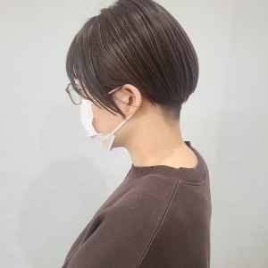 刈り上げマッシュショート - エイムヘアメイク 舟入店掲載
