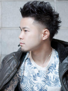 ツーブロック刈り上げジェットモヒカン - 理容室 hair studio ARUIM 代官山.恵比寿掲載