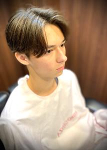 ツーブロック×ナチュラルセンターパート - ヒロ銀座ヘアーサロン銀座一丁目店掲載