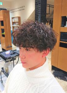 波巻パーマ - MENS ONLYSALON SHIFT(メンズサロン)掲載