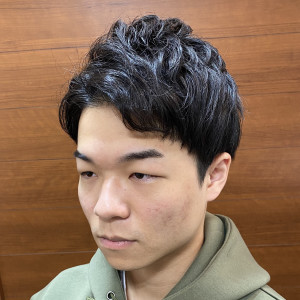 横の膨らみもカバー/パーマ/ポイント/ツーブロック/神保町 - K-STYLE HAIR STUDIO 神保町店掲載