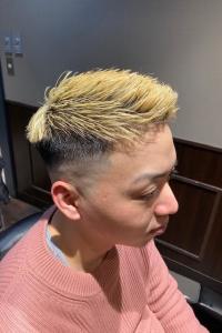 ハイトーン×クロップショート - N.BARBER HIROO掲載