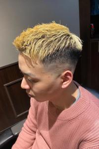 ハイトーン×クロップショート - N.BARBER HIROO掲載