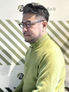 大人のサイドパートスタイル【BARBER-BAR】 - バーバーバー赤羽掲載