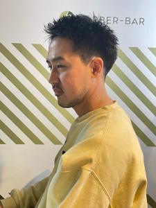 大人の刈り上げスタイル【BARBER-BAR】 - バーバーバー赤羽掲載