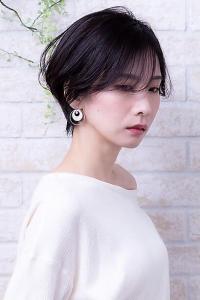 ダークアッシュorチェリーブラウンのイメチェンモードボブ - Hair art chiffon 川口店掲載