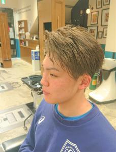 サンドベージュコームオーバー - MENS ONLYSALON SHIFT(メンズサロン)掲載