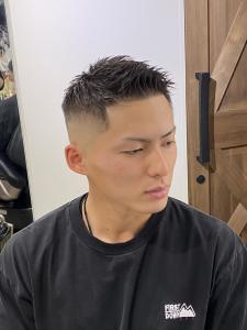 メンズカッコいい短髪ソフモヒ風　ショートスタイル　 - ドルクス日本橋掲載