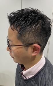 ビジネスマンショートソフモヒ風　に合わせカット - ドルクス日本橋掲載