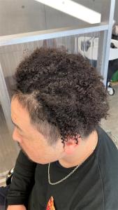 2ブロック針金アフロパーマ - RULeR Hair Dressing掲載