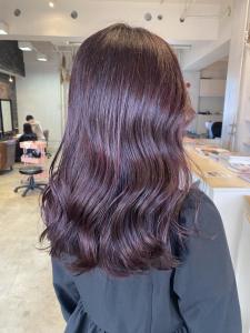 ラベンダーピンク  艶髪  イルミナカラー - 髪質改善 SEPT. 天神大名掲載