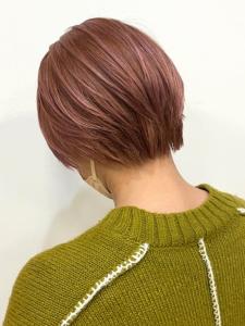 くすみピンク　丸みマッシュショート　10代20代 - Broaden by anon掲載