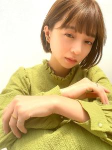 ライトブラウンカラー×丸っと収まる大人ボブ◎【高田馬場駅】 - KYARA HALF 池袋東口店掲載