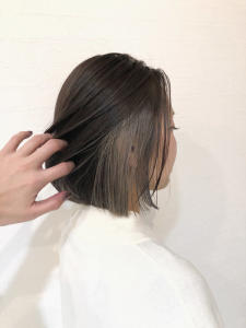 インナーカラー　グレージュ - Lusso canaan掲載