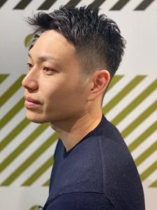 ワンセクションフォワードアップバンクショート - BARBER-BAR 四谷店掲載