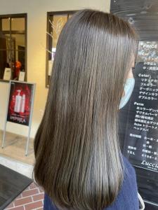 【Luccica】くすみカラー × オリーブベージュ - Luccica hair&spa掲載