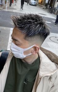 イケオジ　白髪ぼかしハイライト　ホワイトメッシュ - ドルクス日本橋掲載