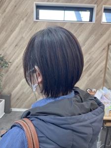 ☆南国のココナッツ縮毛矯正☆ショートボブ - Hair salon  RAIN掲載