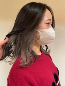 【Luccica】イヤリングカラー × ホワイトシルバー - Luccica hair&spa掲載