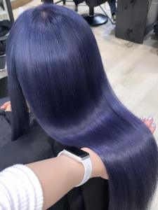 ブルーバイオレット♪ケアブリーチ×Aujuaトリートメント - Euphoria 銀座本店 Smart Salon【ユーフォリア】掲載