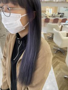 ブルーグレージュインナー - hair salon Rien 上尾店掲載
