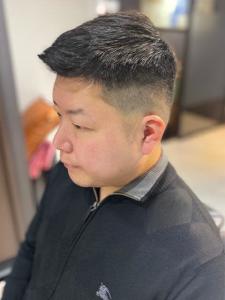 ワンセクションフォワードアップバンクショート - BARBER-BAR 四谷店掲載