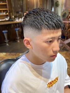 ハイフェードクロップ - L.A BARBERSHOP 大津店掲載