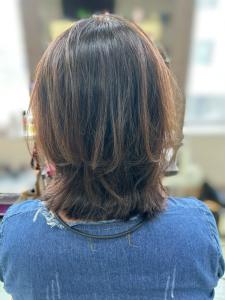 肩先　はね感　ミディアム - hair salon Tiare掲載