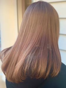 ピンクベージュ・オイルグロスカラー・イノア - hair salon Rien 上尾店掲載