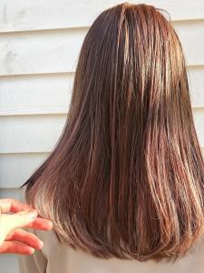 ピンクベージュ - hair salon Rien 上尾店掲載