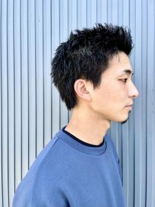 刈り上げないベリーショート　スパイキーショート - L.A BARBERSHOP 大津店掲載
