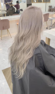 ホワイトベージュ - hair salon Rien 上尾店掲載