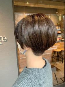 女子でもカッコ良く☆刈り上げショートボブ - 半個室型美容室 Sourire 博多店掲載