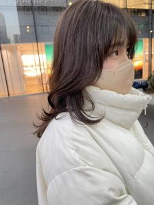 顔まわりレイヤー　オリーブベージュ - marju銀座掲載