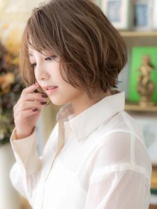アシンメトリー透け感外国人風Aラインボブ　小顔補正立体カット - COVER HAIR bliss【カバーヘア ブリス】戸田公園/戸田公園西口店掲載