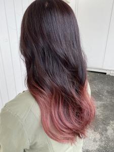 グラデーション☆レッド - hair salon Rien 上尾店掲載
