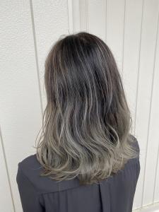 グラデーション☆グレージュ - hair salon Rien 上尾店掲載