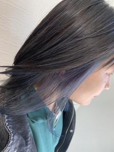 インナーカラー☆ブルーアッシュ - hair salon Rien 上尾店掲載