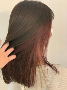 インナーカラー☆ピンクベージュ - hair salon Rien 上尾店掲載