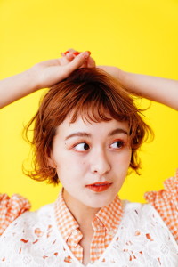 ショートバング×ゆるふわパーマ - soin de brace大日店ミルボン認定髪質改善サロン掲載