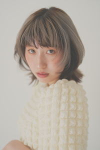 マッシュウルフ×インナーカラー - soin de brace calme 西中島店掲載